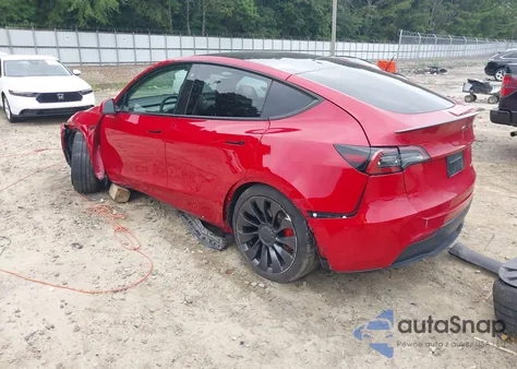 2022 Tesla Model Y Performance Dual Motor All-Wheel Drive from USA, damaged, VIN 7SAYGDEF5NF523416